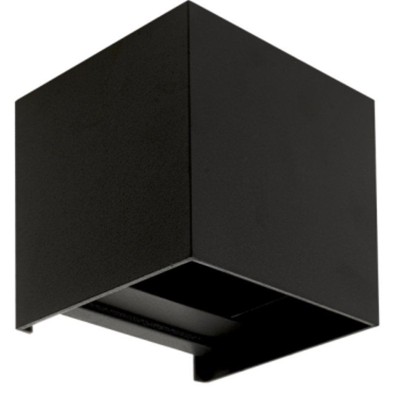 Aplique exterior iglux buho cct 10050-ne-cct/ potencia 10w/ 1000 lúmenes/ 3000ºk-4000ºk